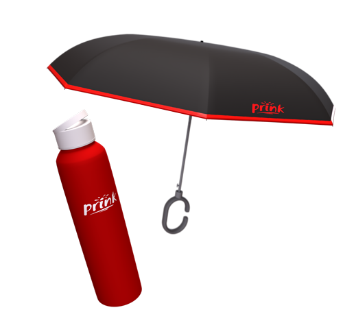 Ombrello e borraccia in omaggio scegli il regalo